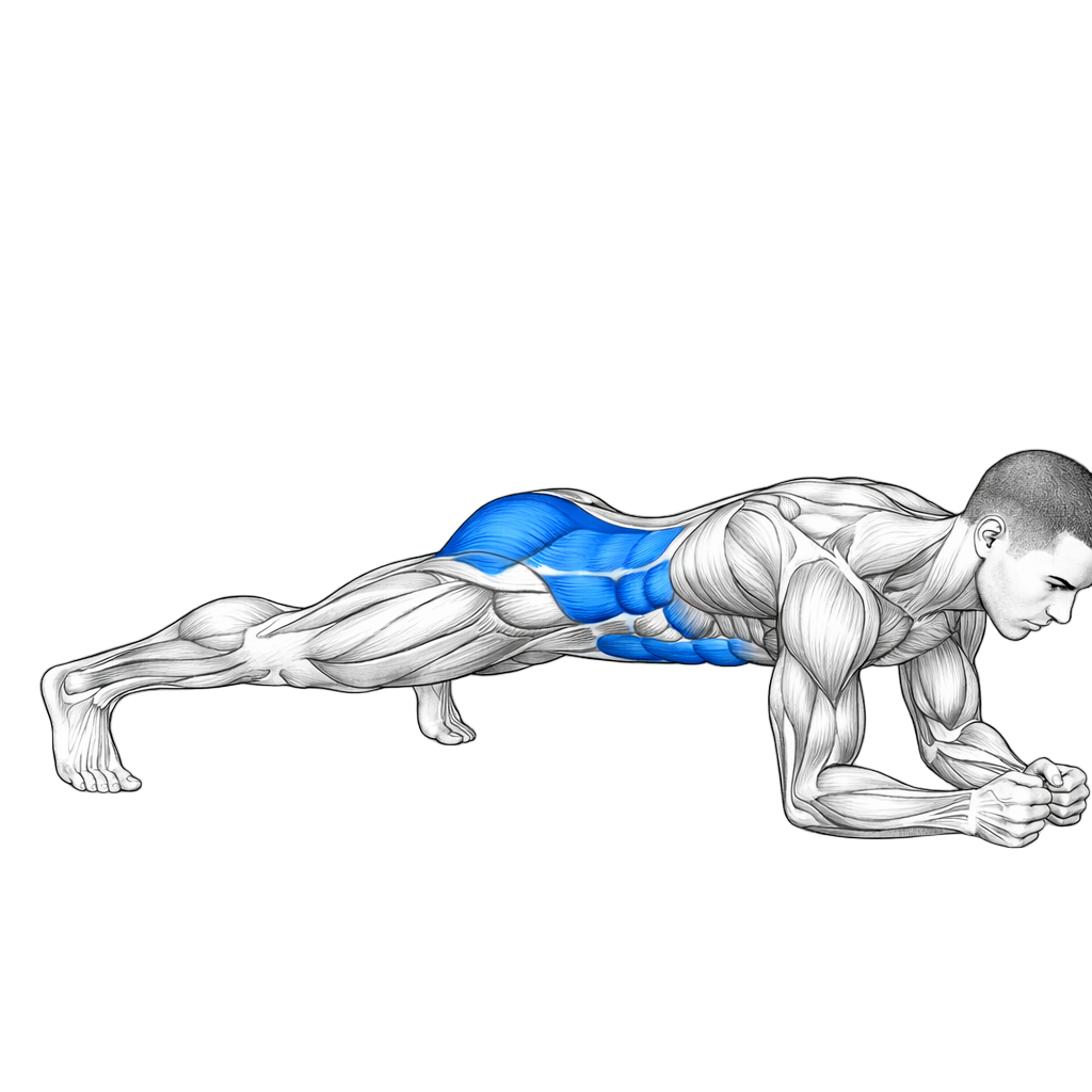Plank Jack on Elbows