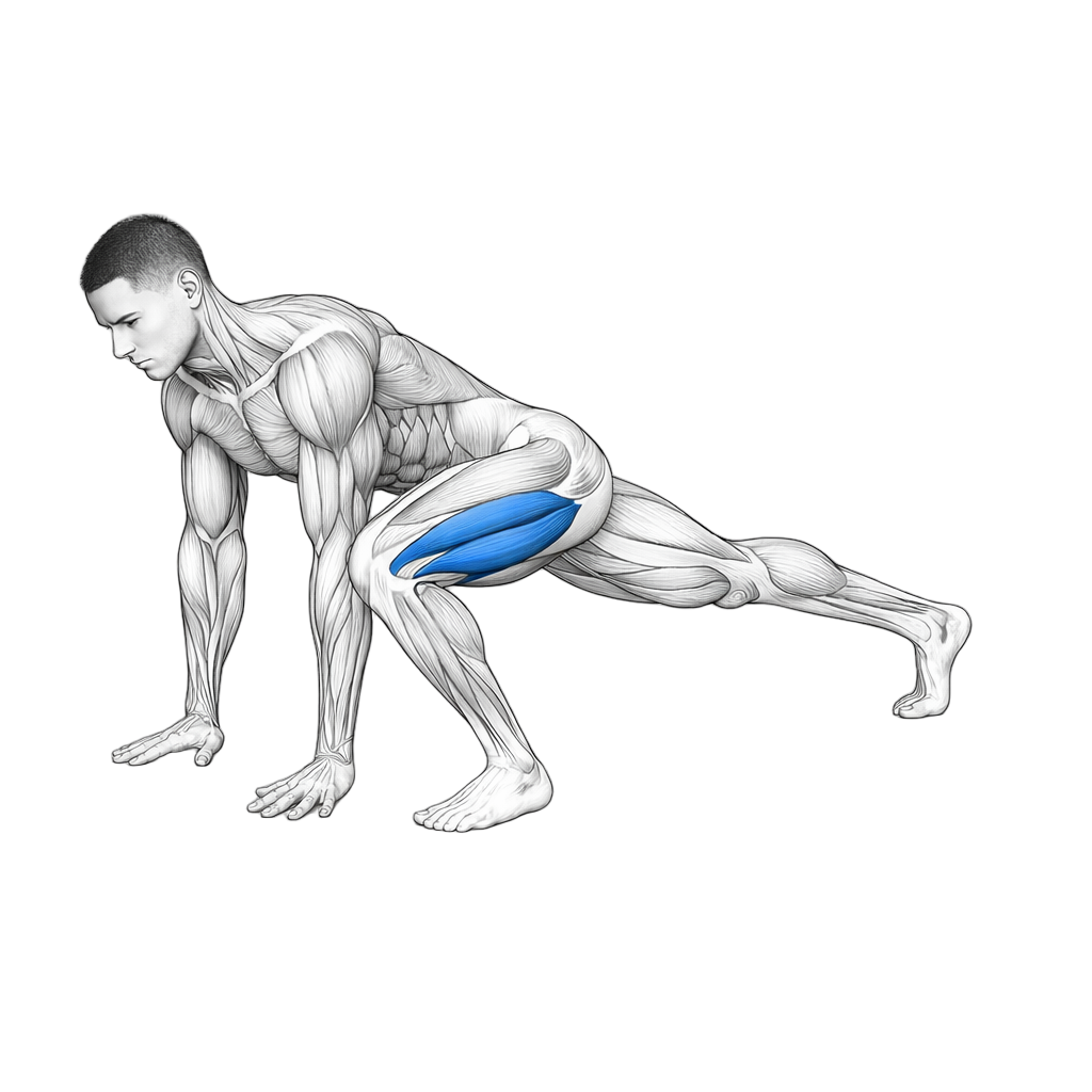 Prone Calf Stretch