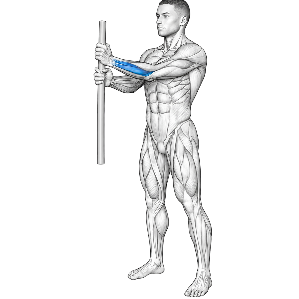 PVC Forearm Stretch