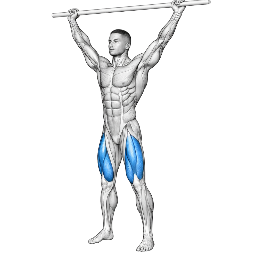PVC Snatch exercise demonstration