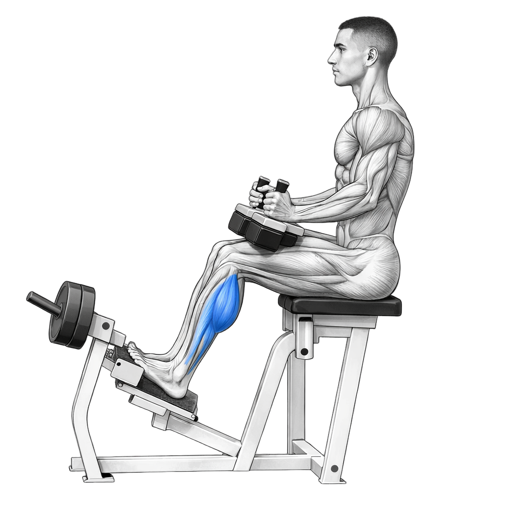 Seated Machine Calf Press