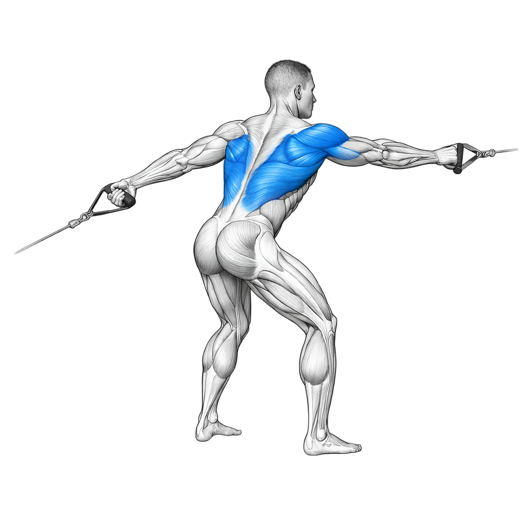 Shotgun Row exercise demonstration