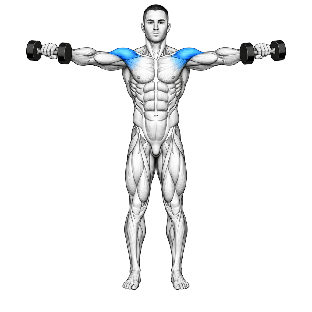 Side Laterals to Front Raise