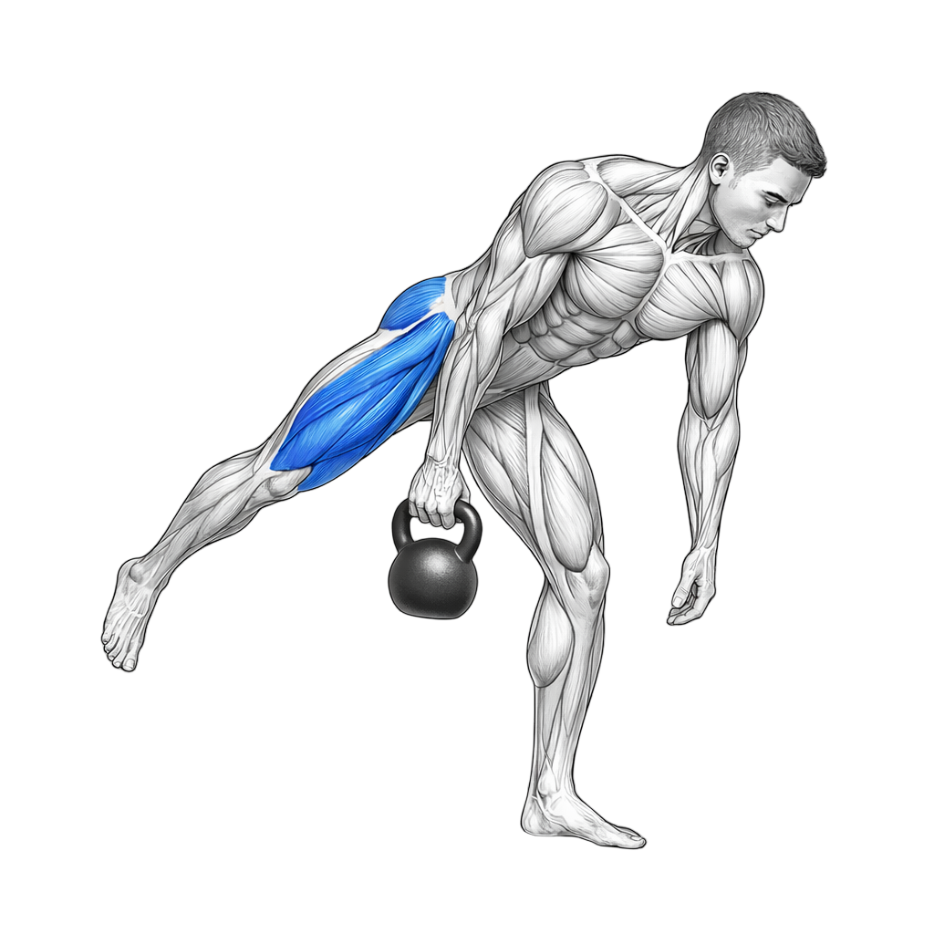 Single-Arm Kettlebell Deadlift