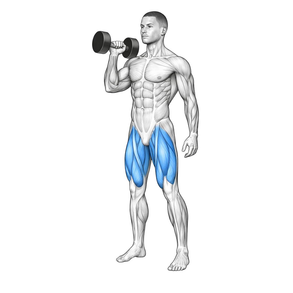 Single Dumbbell Power Clean