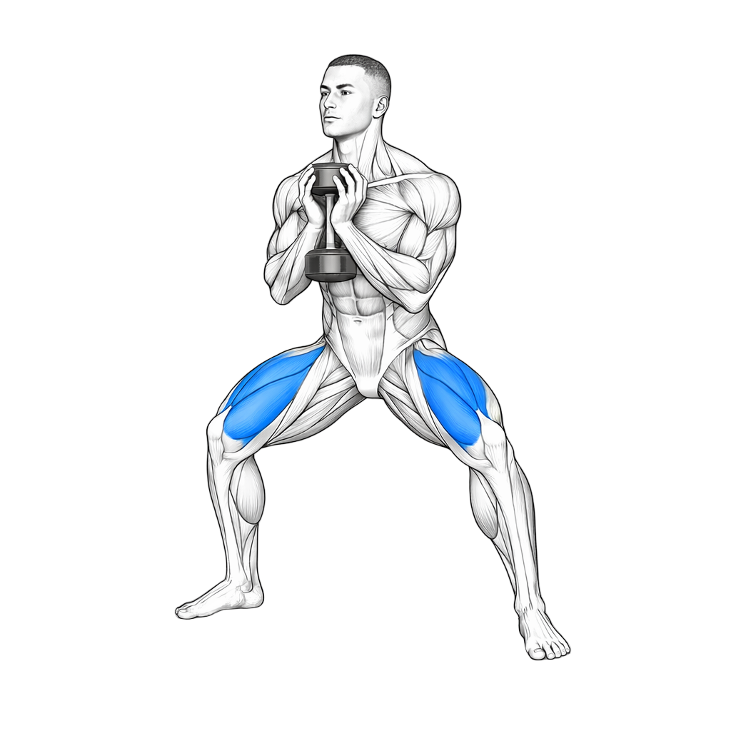Single Dumbbell Sumo Squat