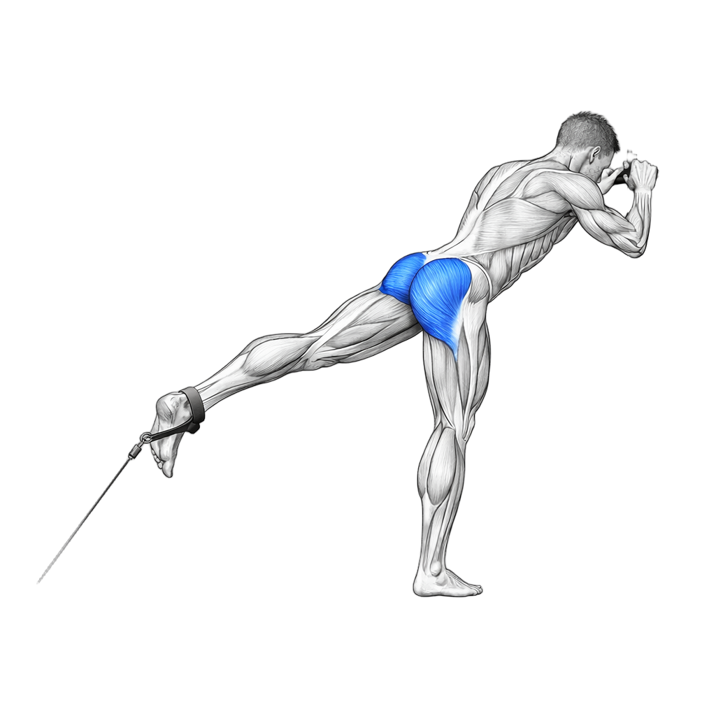 Single Leg Cable Kickback