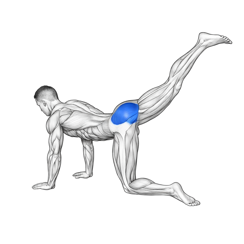 Single Leg Kickback exercise demonstration