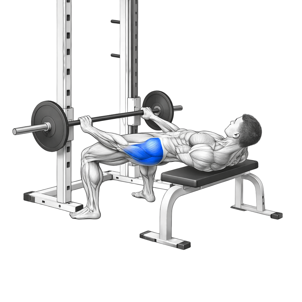 Smith Machine Glute Bridge