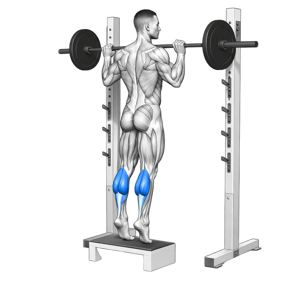 Smith Machine Reverse Calf Raise