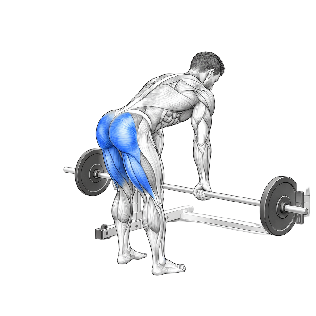 Smith Machine Stiff-Legged Deadlift
