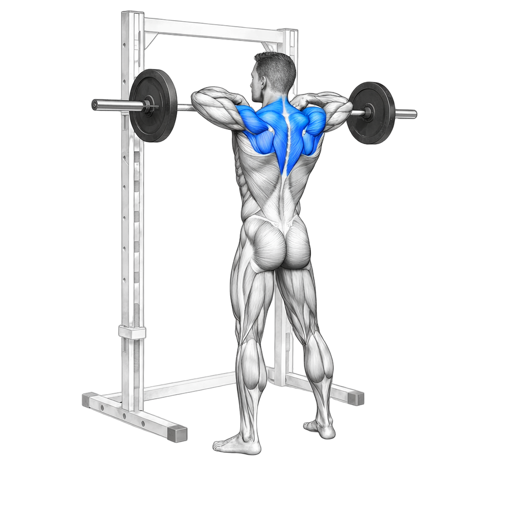 Smith Machine Upright Row