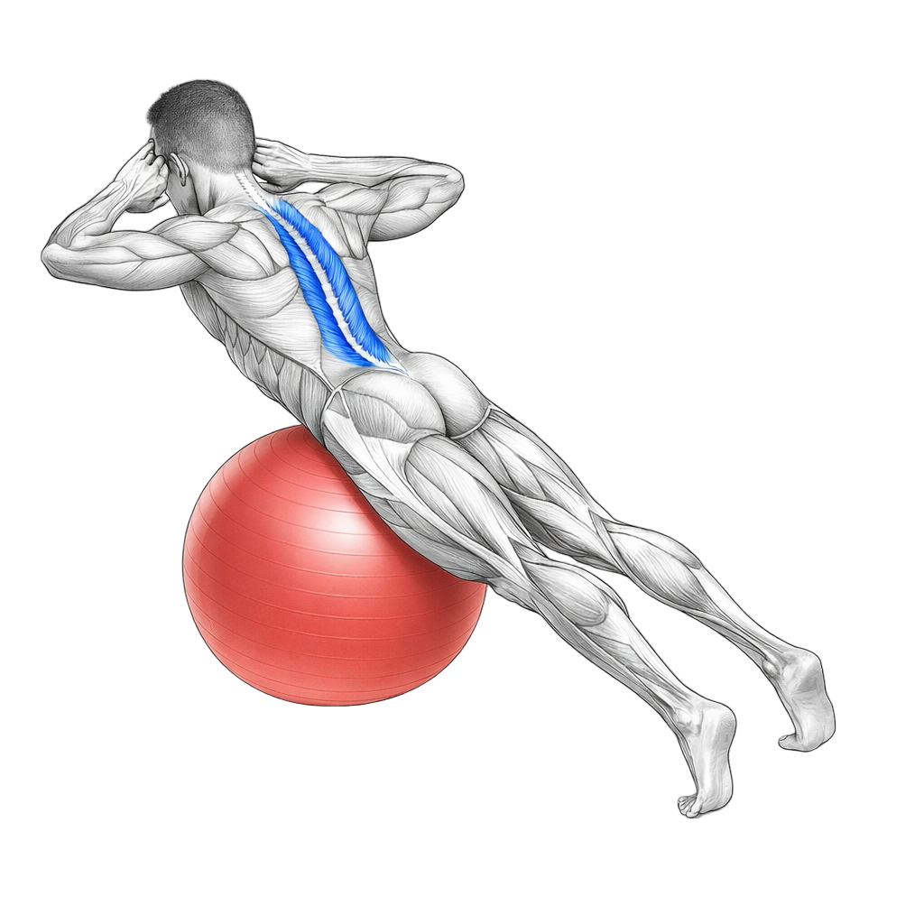 Stability Ball Back Extension