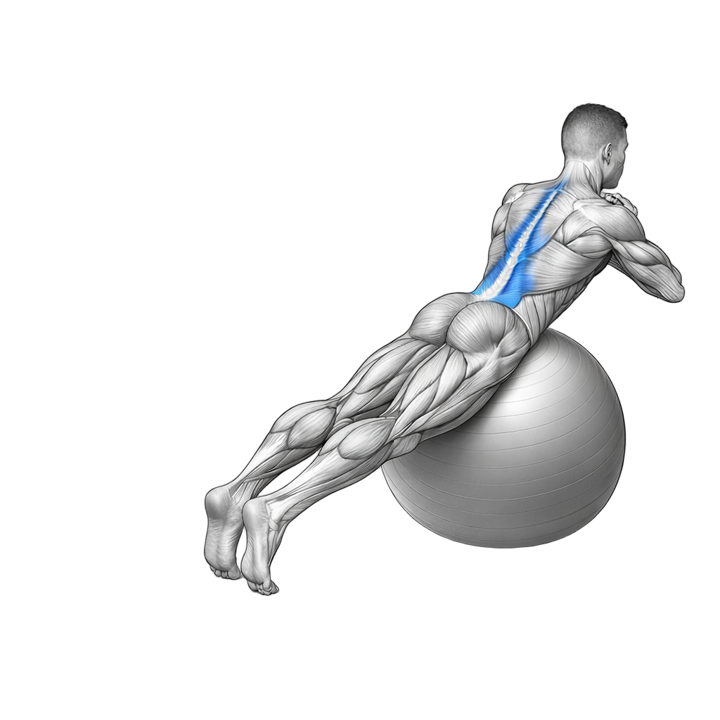 Stability Ball Hyperextension