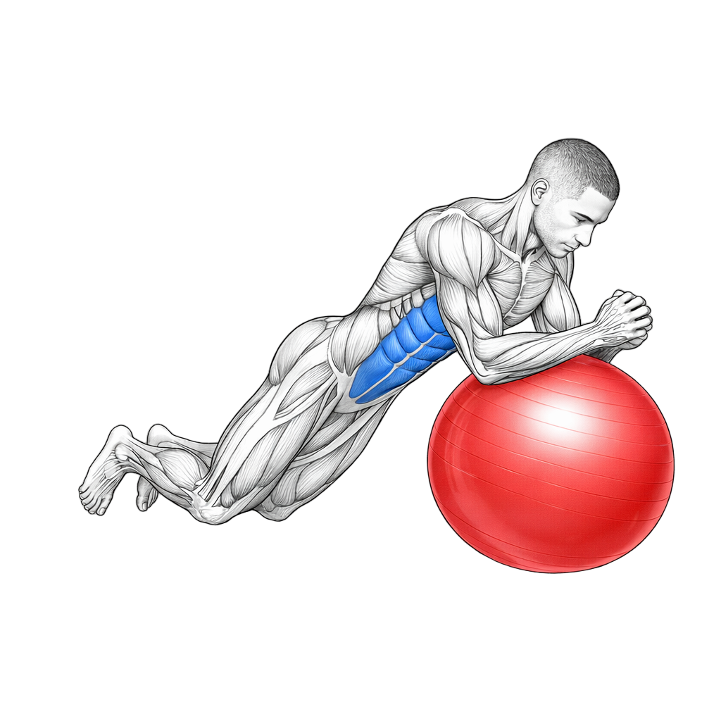 Stability Ball Roll Out