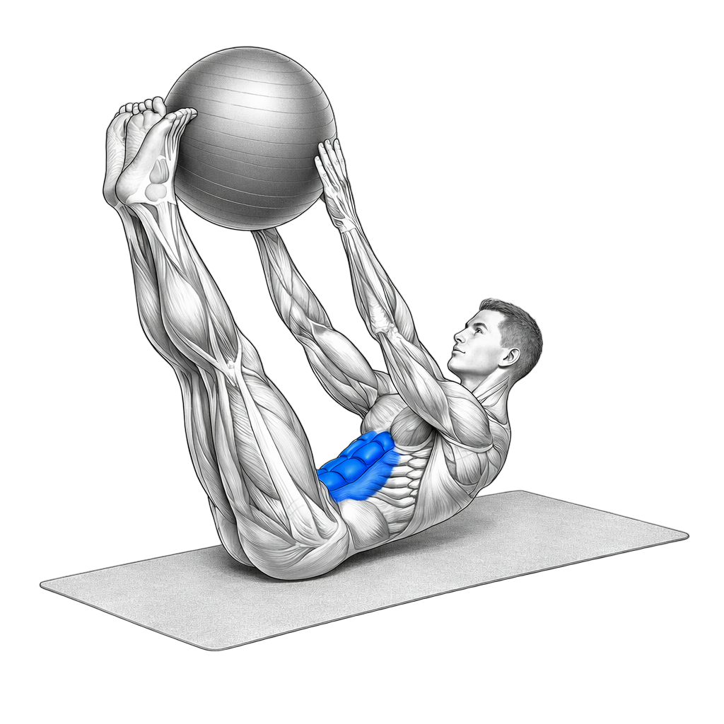 Stability Ball V-pass