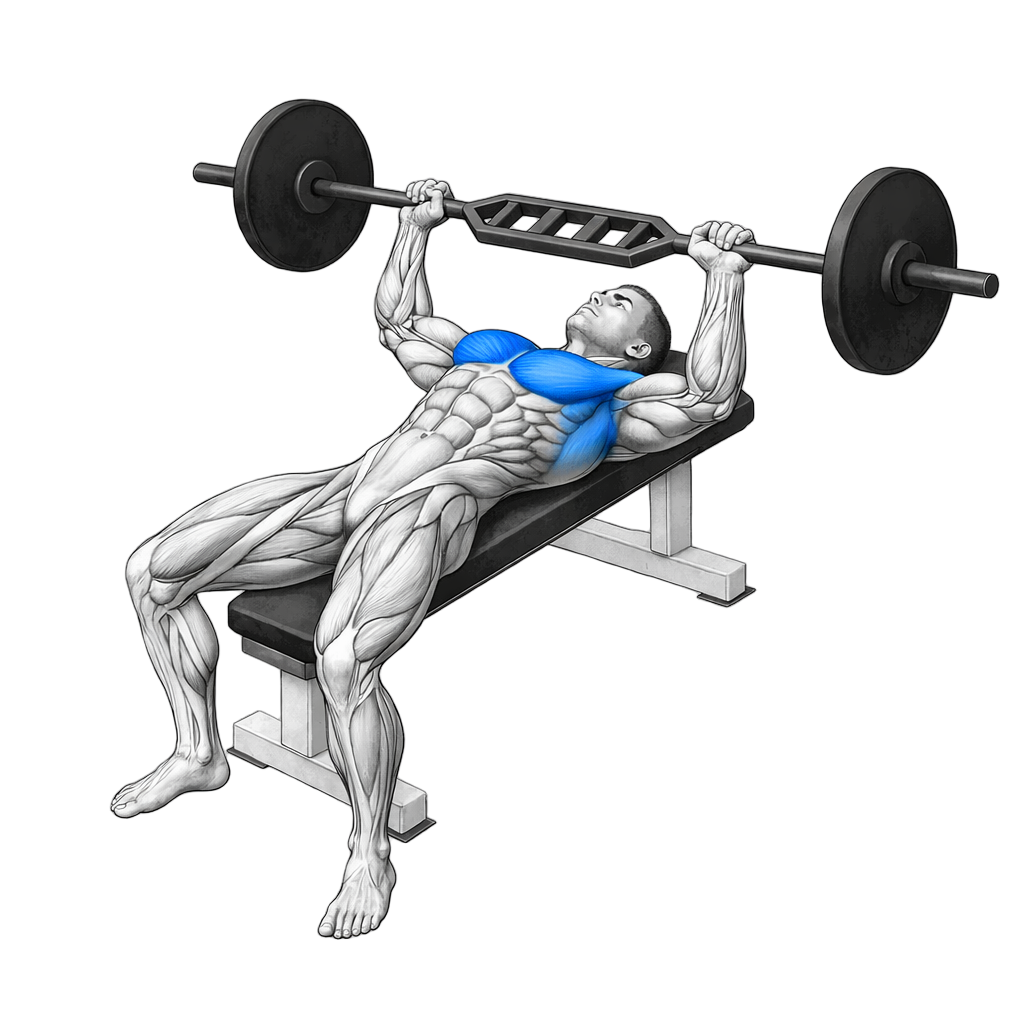 Swiss Bar Bench Press