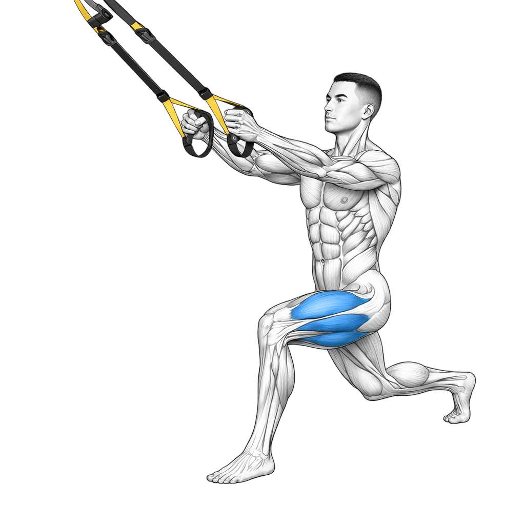 TRX Crossing Balance Lunge