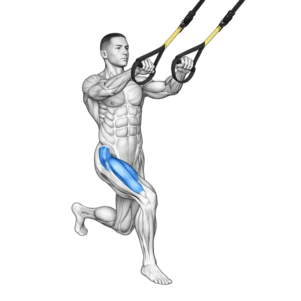 TRX Curtsy Lunge