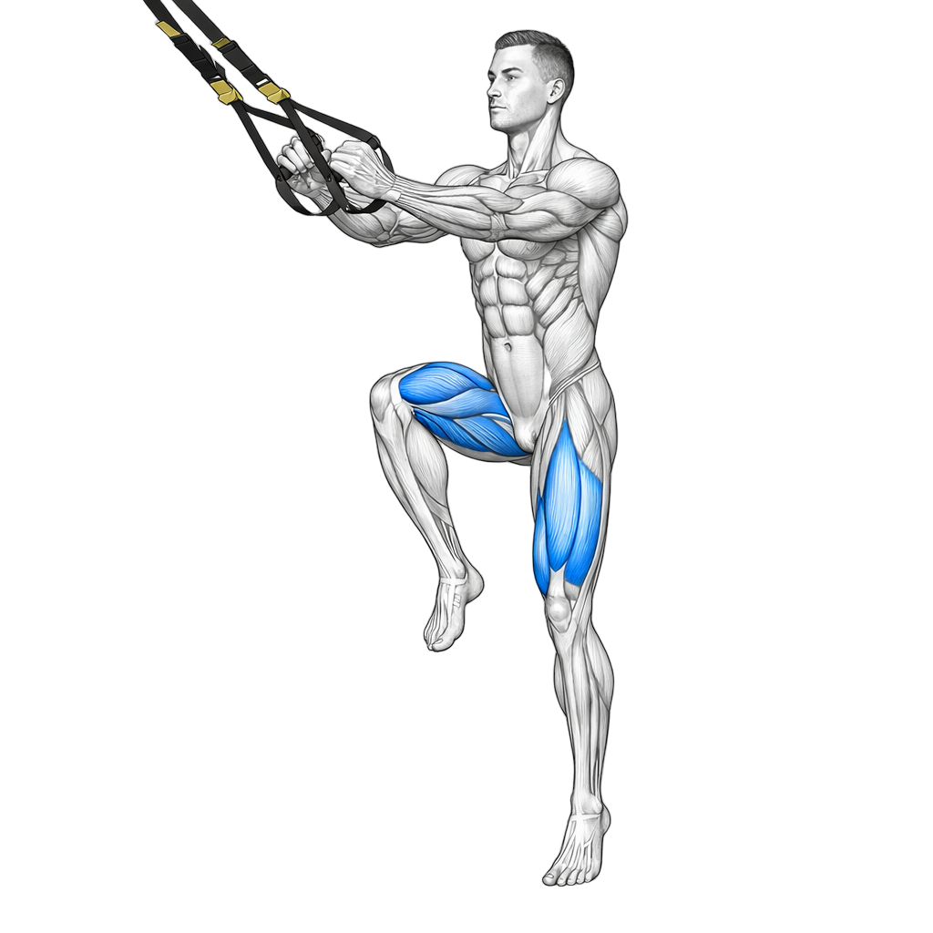 TRX Reverse Lunge to Jump