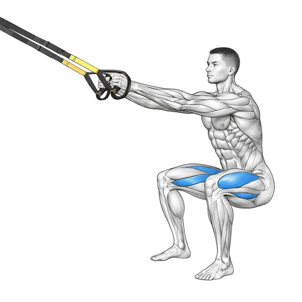 TRX Squat and Row