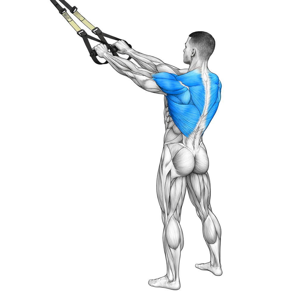 TRX Swimmer Pull