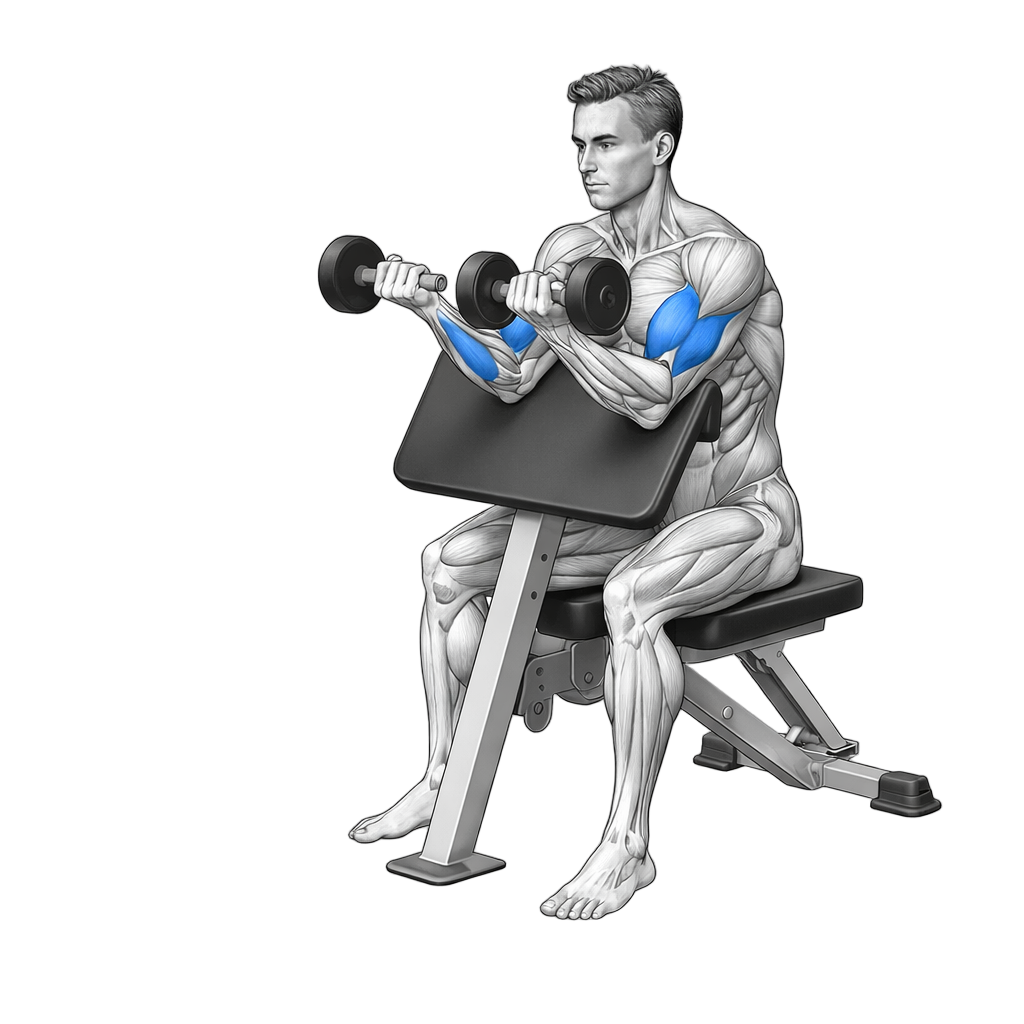 Zottman Preacher Curl