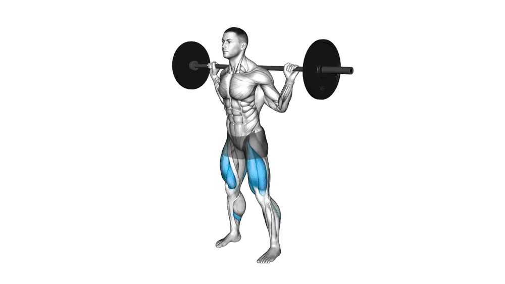 Barbell Back Squat exercise demonstration
