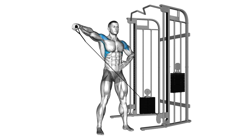 Single-Arm Lateral Raise (Cable)