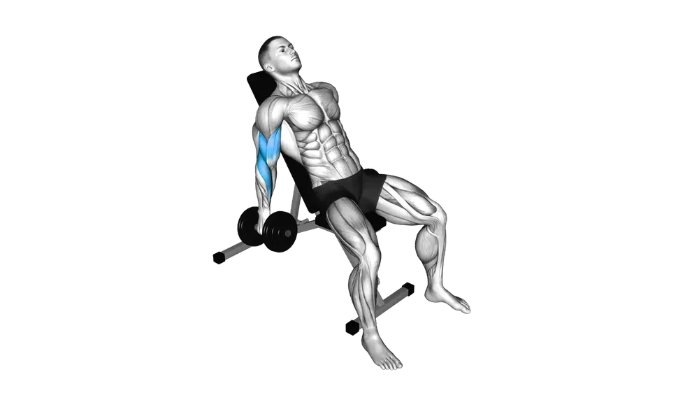 Incline Dumbbell Curl