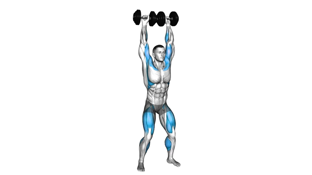 Dumbbell Snatch exercise demonstration