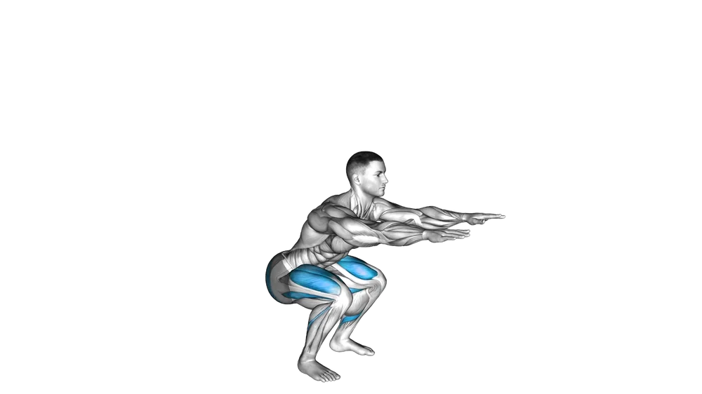 Bodyweight Squat exercise demonstration