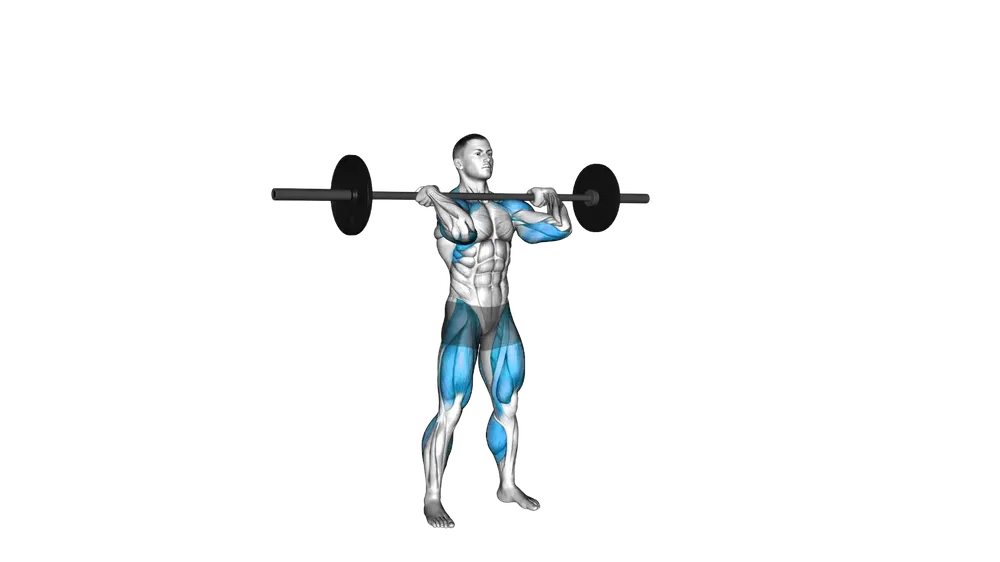 Split Jerk exercise demonstration