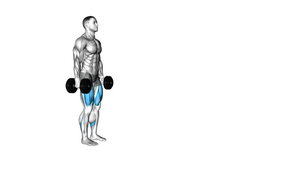 Dumbbell Walking Lunge