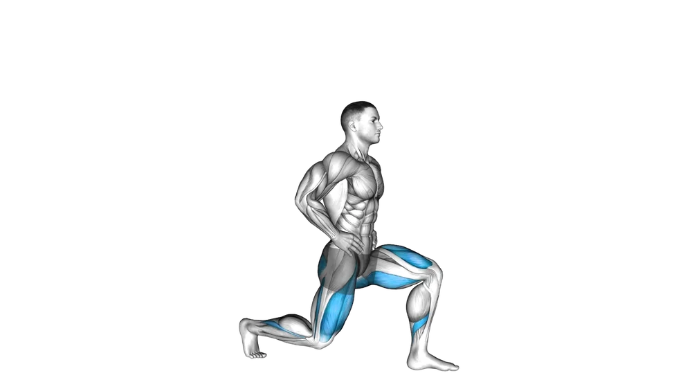 Reverse Lunge exercise demonstration