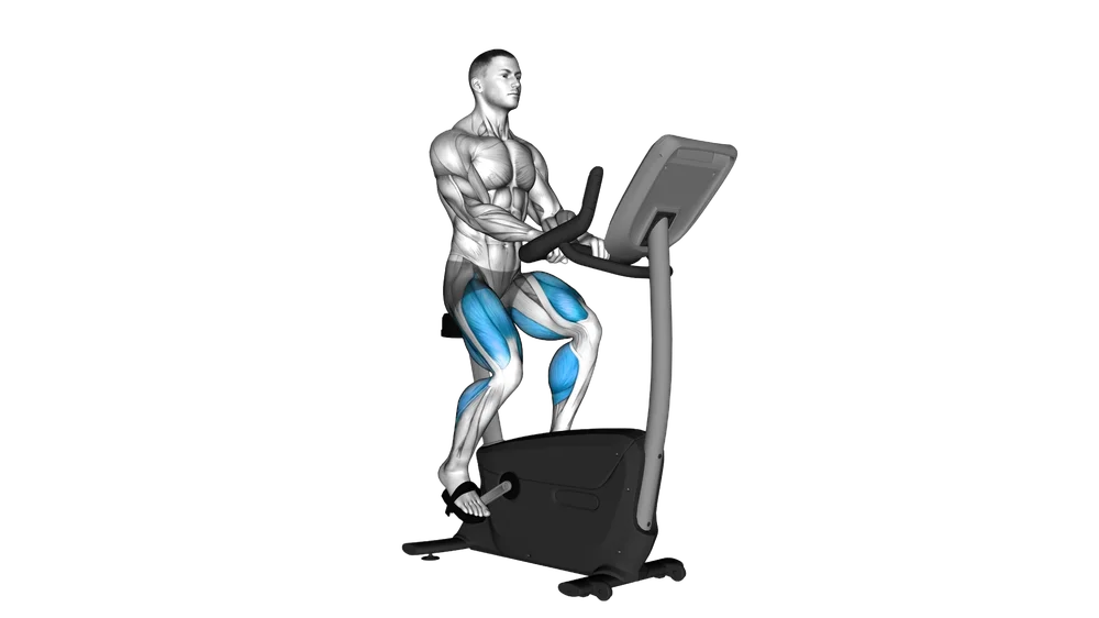 Spinning exercise demonstration