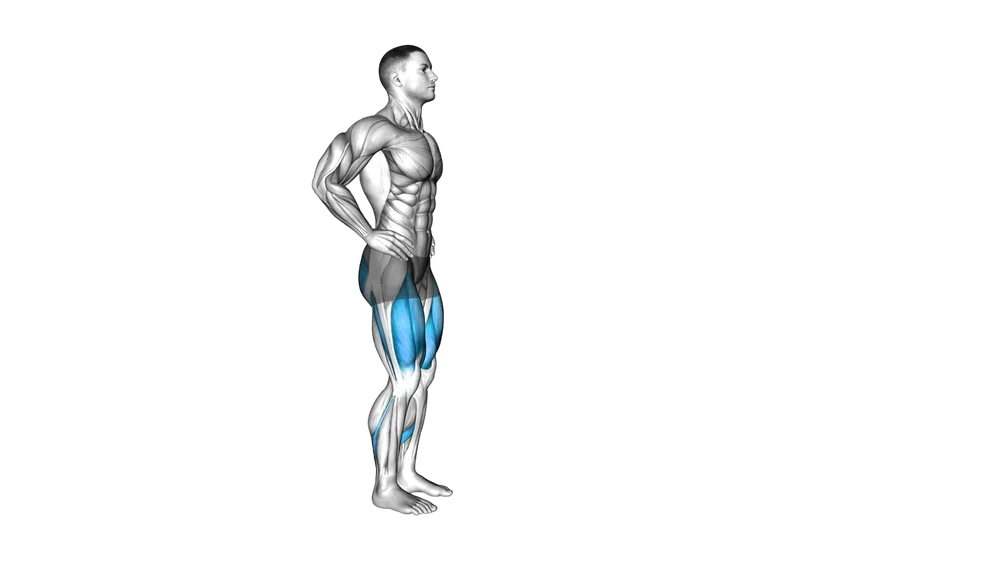 Lunge exercise demonstration