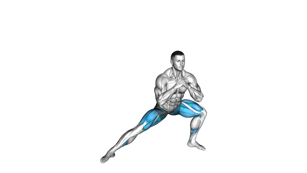 Lateral Squat exercise demonstration