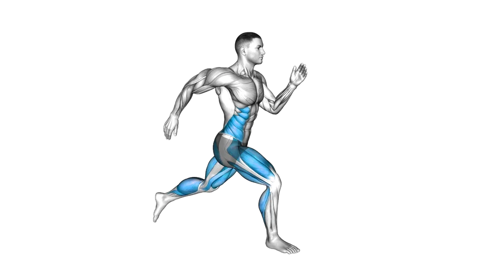 Outdoor Running exercise demonstration