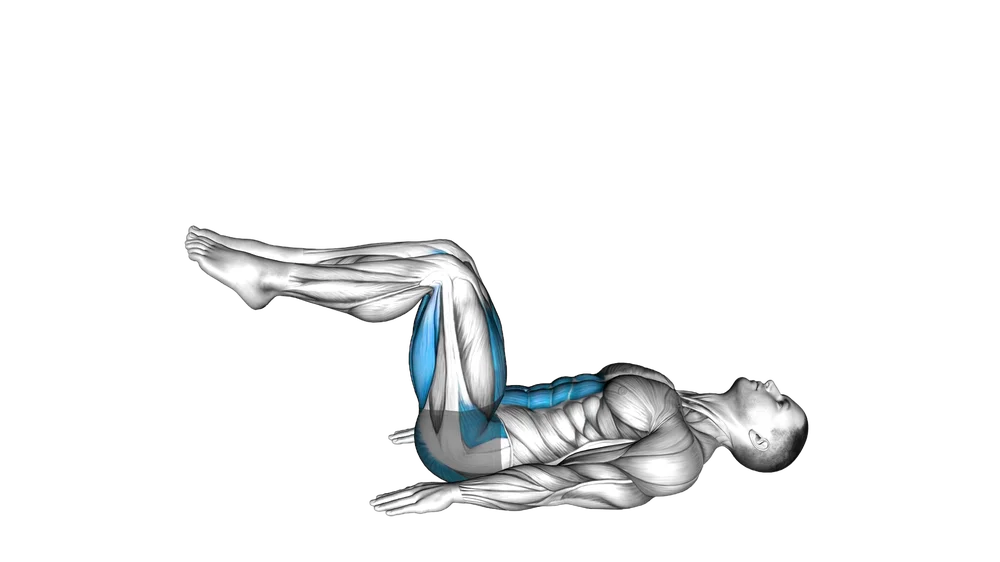 Bicycle Crunch Raised Legs