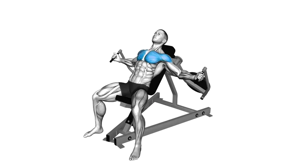 Incline Fly Machine exercise demonstration