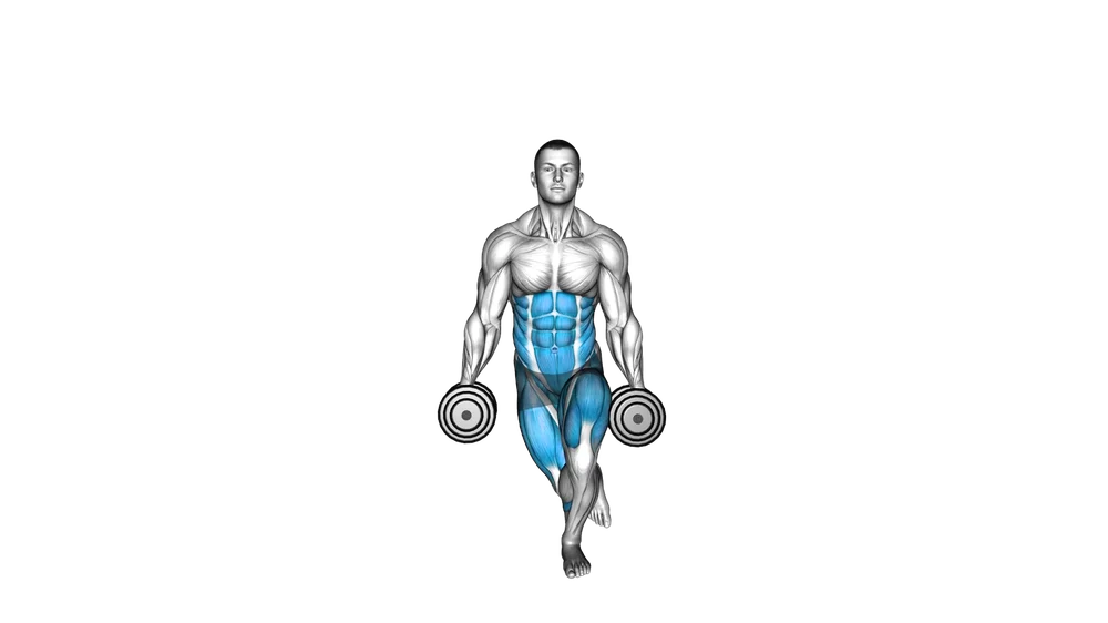 Curtsy Lunge (Dumbbell)