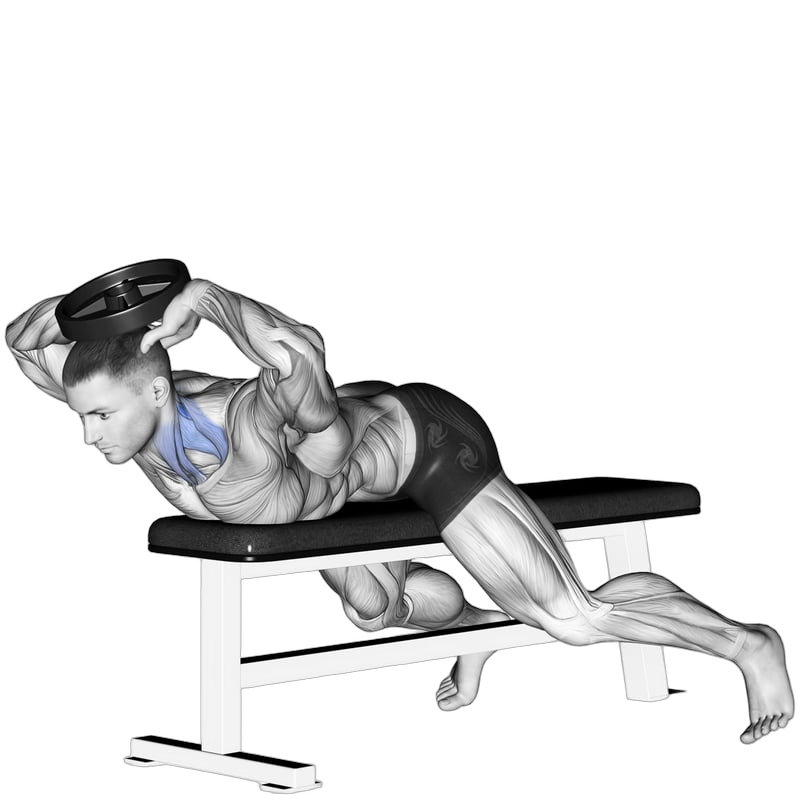 Lying Neck Extension (Weighted)