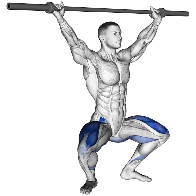 Overhead Squat exercise demonstration