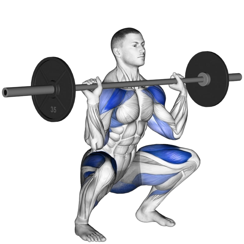 Thruster exercise demonstration